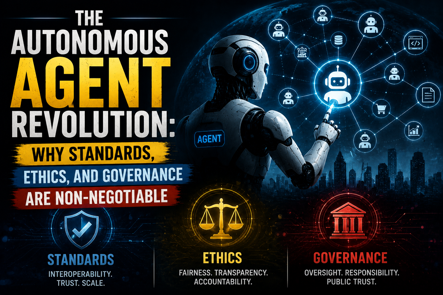 The Autonomous Agent Revolution: Why Standards, Ethics, and Governance Are Non-Negotiable