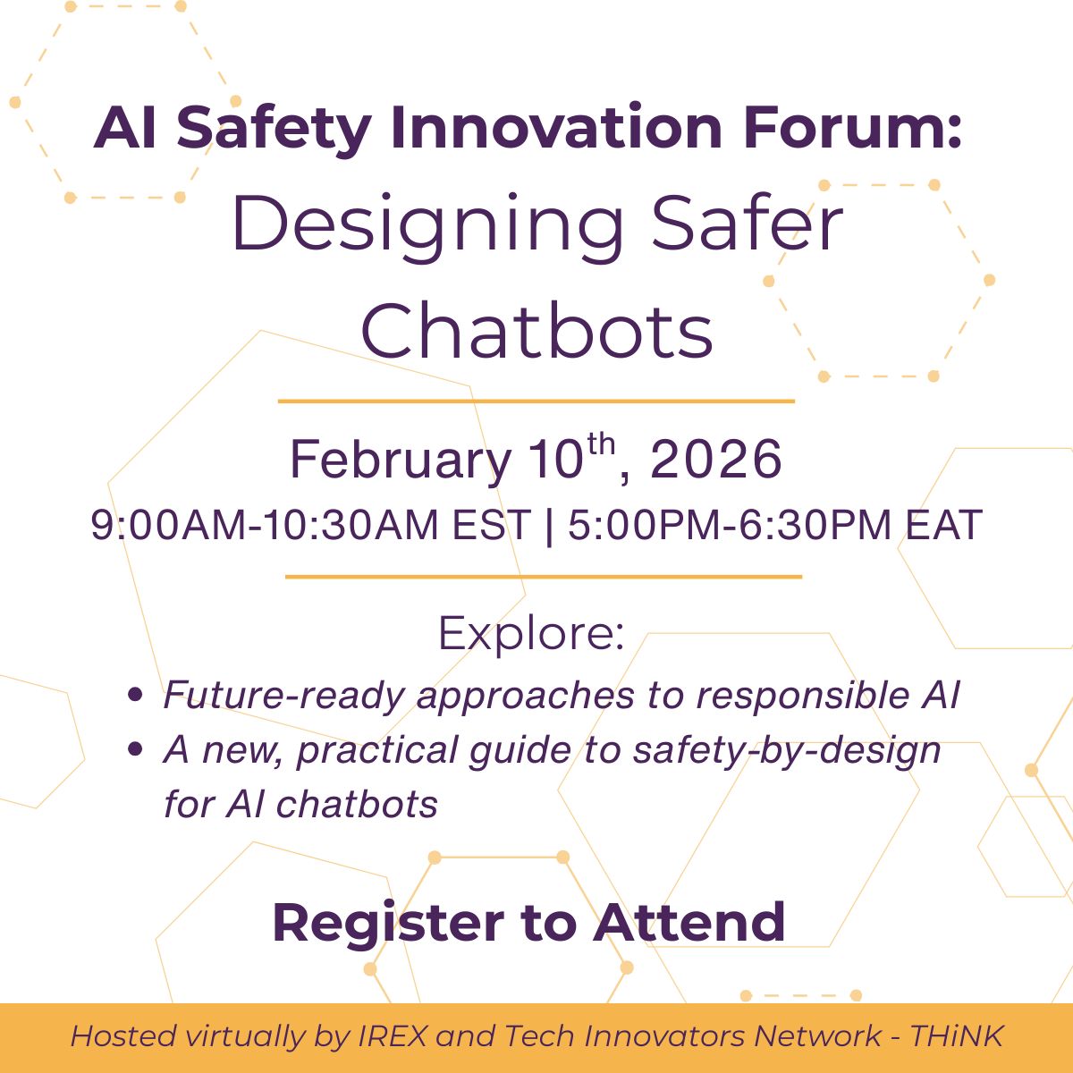 AI Safety Innovation Forum: Designing Safer Chatbots